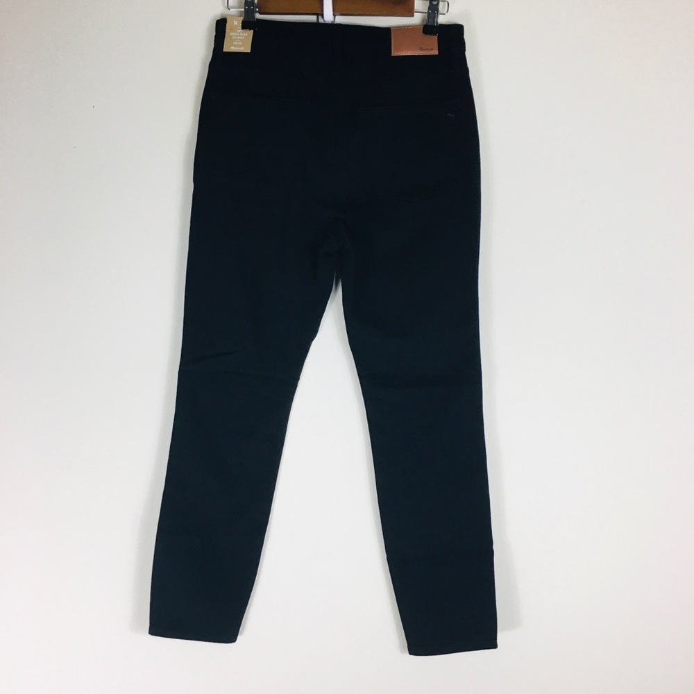 Madewell NWT Black High Rise Skinny Jeans Sz 27 - Picture 10 of 12